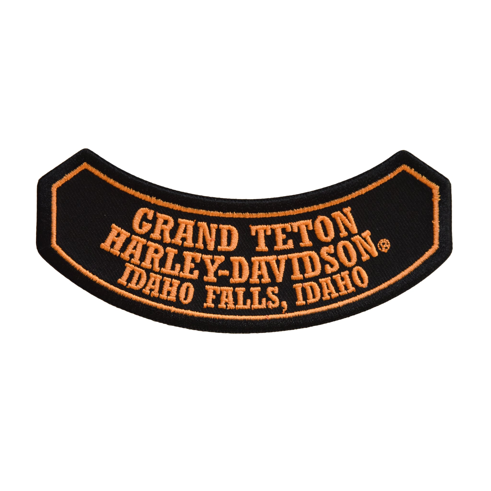 Grand Teton Harley-Davidson Rocker Patch – Shop Teton Harley