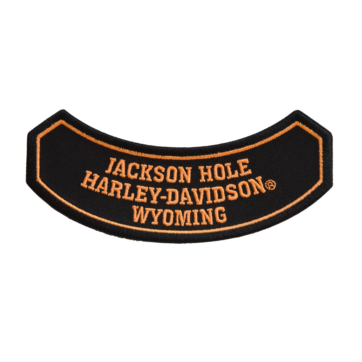 Jackson Hole Harley-Davidson Rocker Patch