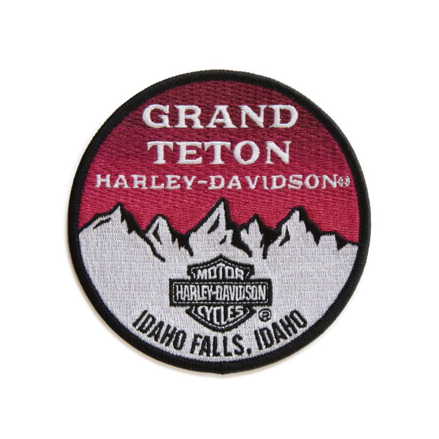 Grand Teton Harley-Davidson Logo Patch